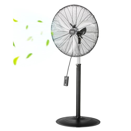 Pramoninis pastatomas ventiliatorius VEVOR HS-24-ACA, 61 cm