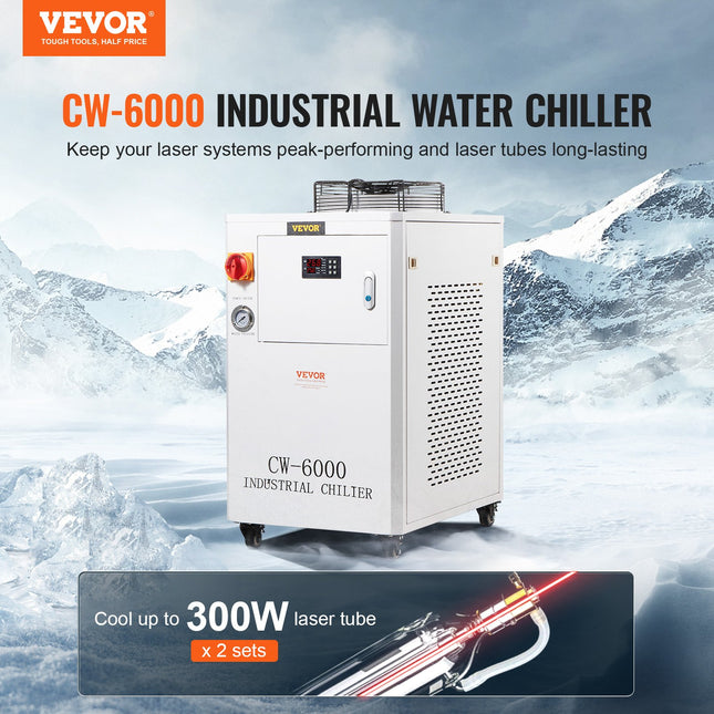 Pramoninis vandens aušintuvas VEVOR CW6000, 1500 W