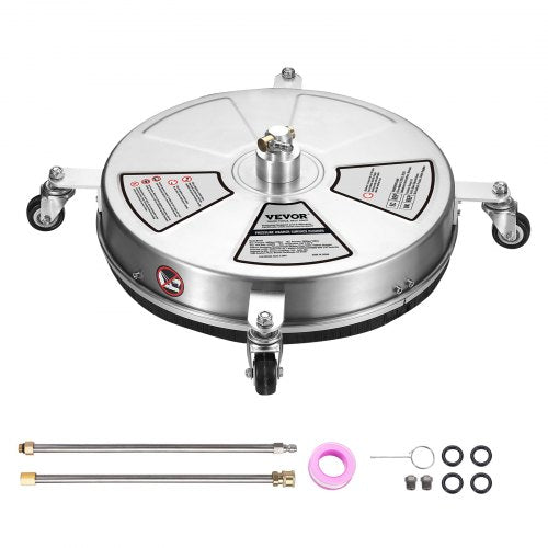 Aukšto slėgio plovimo įrenginio paviršių valiklis VEVOR BS18S, 45,7 cm (18"), 4000 PSI