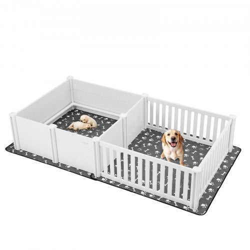 Šunų atsivedimo dėžė VEVOR KH-CW05-G, 237x123x46 cm