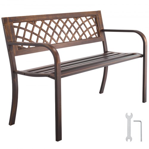 Lauko suolas VEVOR YS-7023BR, 116 cm