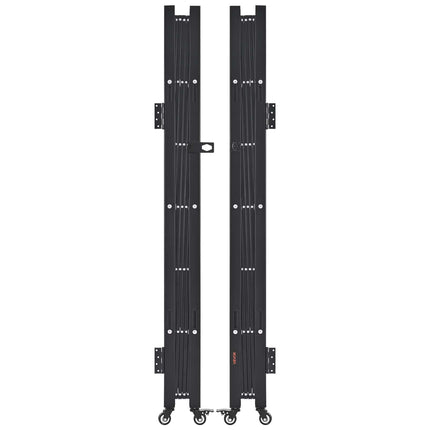 Dvigubi apsauginiai sulankstomi vartai VEVOR XSJ-25-ZDM05, 320 x 160,5 cm