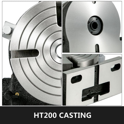 Rotacinis stalas VEVOR HV8, 200 mm