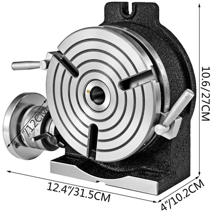 Sukamasis stalas VEVOR 200 mm, horizontalus ir vertikalus