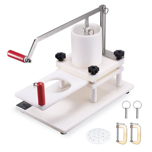 Komercinis mėsainių paplotėlių formavimo aparatas VEVOR HR-130L, 130 mm