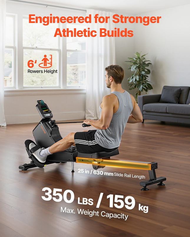 Magnetinis irklavimo treniruoklis VEVOR, 158 kg apkrova