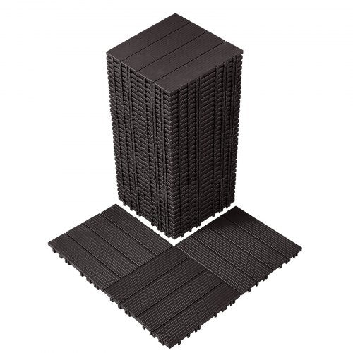 Plastikinės terasos plytelės VEVOR ALSL300-300-36(sz), 36 vnt. (3,34 m²)