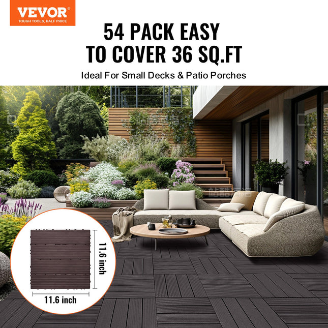 Terisinės plytelės VEVOR ALSL300-300-54(sz), 54 vnt.