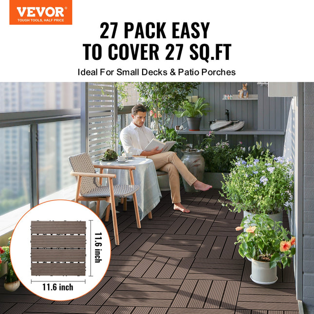 Terasinės plytelės VEVOR ALSM300-300-27(SZ), 2,5 m²