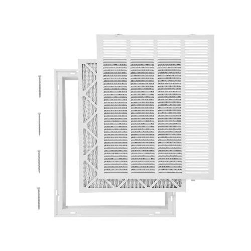 Oro paėmimo grotelės su filtru VEVOR 1RAF2025F-1, 50x63 cm angai