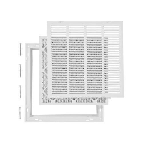 Oro paėmimo grotelės su filtru VEVOR 1RAF2020F-1, 50,5 x 50,5 cm