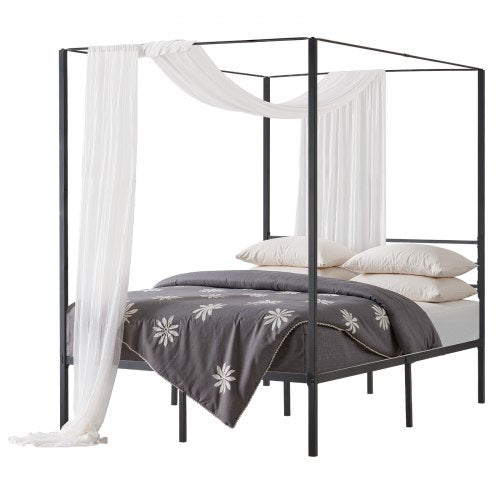 Lovos rėmas su baldakimu VEVOR SSHGC-03, 137x197 cm