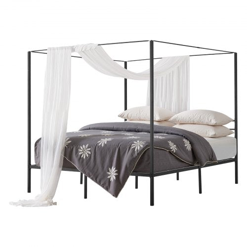 Lovos rėmas su baldakimu VEVOR SSHGC-02, King Size