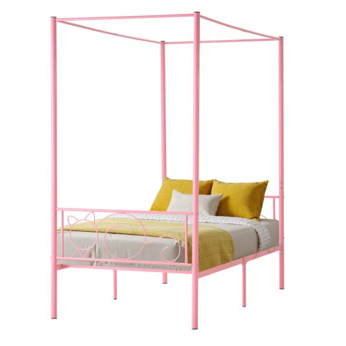 Lova su baldakimu VEVOR SSHGC-04, 101x199 cm