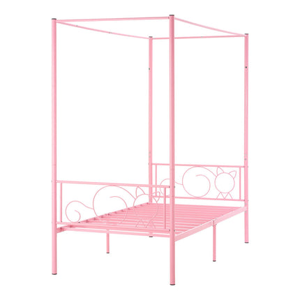 Lova su baldakimu VEVOR SSHGC-04, 101x199 cm