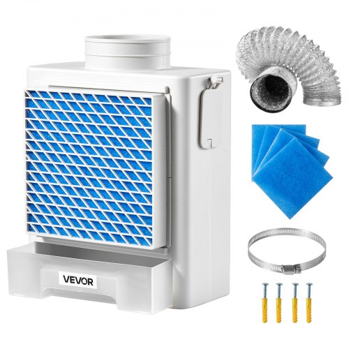 Vidaus džiovyklės ventiliacijos rinkinys VEVOR HG-01, 99 mm jungtis