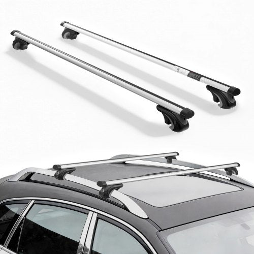 Stogo bagažinės skersiniai VEVOR HJ-RB021-142CM, 90 kg keliamoji galia