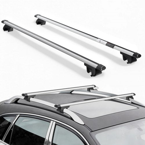 Stogo bagažinės skersiniai VEVOR HJ-RB011-128CM, 100 kg keliamoji galia
