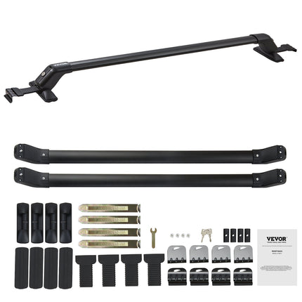Universali stogo bagažinės skersinių sistema VEVOR HJ-RB017, 70 kg keliamoji galia