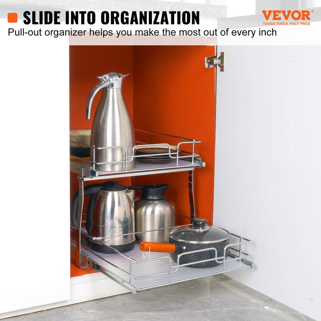 Ištraukiamas spintelės organizatorius VEVOR LX-C9275, 41 x 53,3 cm