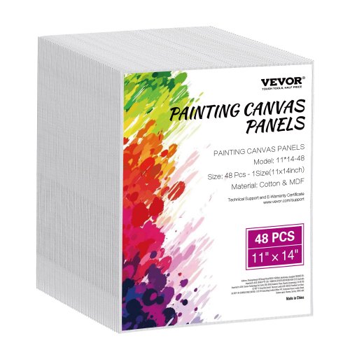 Drobės tapybai VEVOR 11x14-48, 48 vnt. rinkinys
