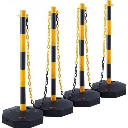 Eismo reguliavimo stulpeliai VEVOR CC-F03-N-RW-2PCS-2.5M, 4 vnt. komplektas