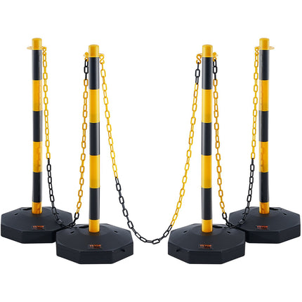 Eismo reguliavimo stulpeliai VEVOR CC-F03-N-RW-2PCS-2.5M, 4 vnt. komplektas