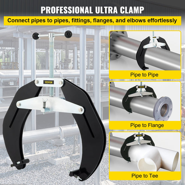 Vamzdžių centravimo spaustuvas VEVOR VV-UC-125, 12,7–30,5 cm
