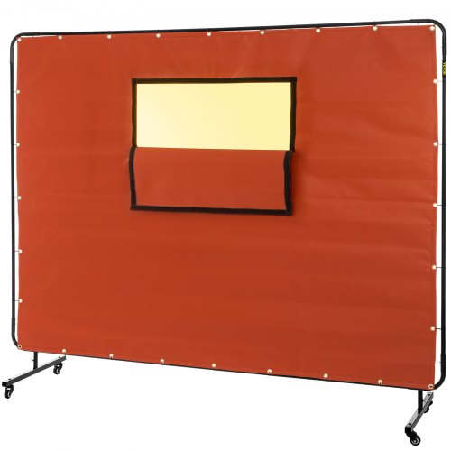 Suvirinimo užuolaida VEVOR VV-WC-68R, 1,83 x 2,44 m