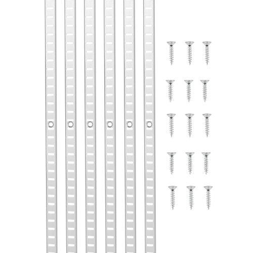 Lentynų laikikliai (pilasteriai) VEVOR GD01, 923 mm ilgio