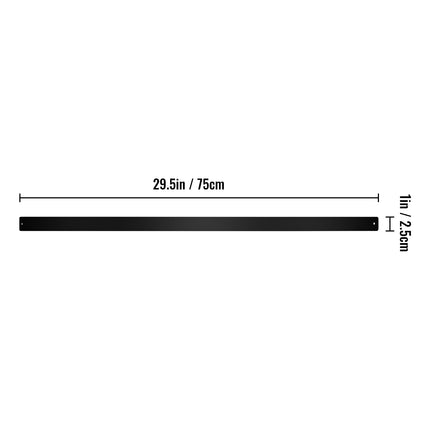 Terasos turėklų strypai VEVOR, 76 vnt., 75 cm ilgio
