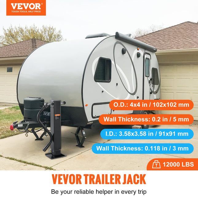 Priekabos keltuvas VEVOR TJD-12000SP-F, 5443 kg