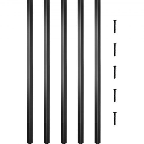 Terasos turėklų skersiniai VEVOR, 101 vnt., 66 cm ilgio