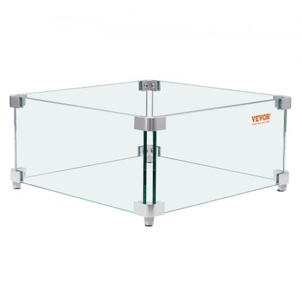 Lauko židinio apsauga nuo vėjo VEVOR VV-FWG-FX1515, 380 x 380 x 180 mm