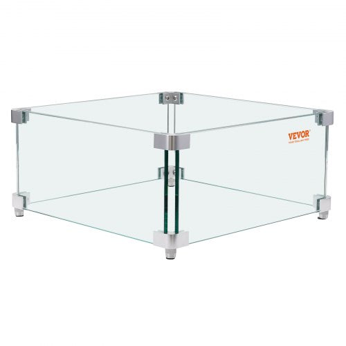 Lauko židinio apsauga nuo vėjo VEVOR VV-FWG-FX1515, 380 x 380 x 180 mm