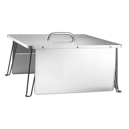 Laužavietės šilumos deflektorius VEVOR YC-HD-25, 645x645x370 mm