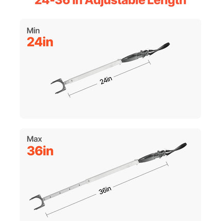 Valties variklio laikiklis VEVOR XC2029, 61–91 cm