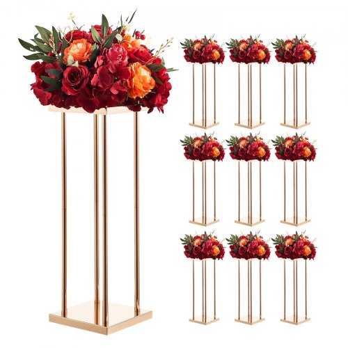 Vestuvinis gėlių stovas VEVOR LJL-8021, 10 vnt., 60 cm