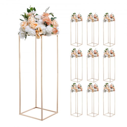 Vestuvinis gėlių stovas VEVOR LJL-8016, 10 vnt., 80 cm