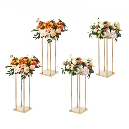 Metalinis gėlių stovas VEVOR LJLHLHJ8005, 60 cm aukščio, 4 vnt.