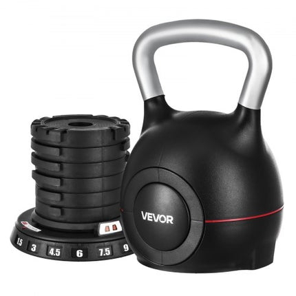 Reguliuojamas svarmuo (gira) VEVOR K001-EU, 1,5–10 kg