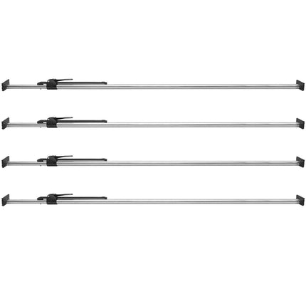 Krovinių tvirtinimo strypai VEVOR CB1203S, 2260–2642 mm, 4 vnt.