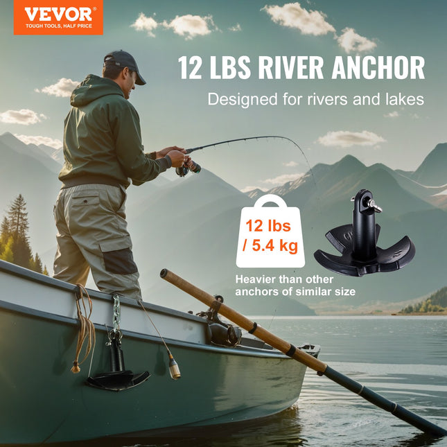 Upės inkaras VEVOR AN20-12LB, 5,4 kg