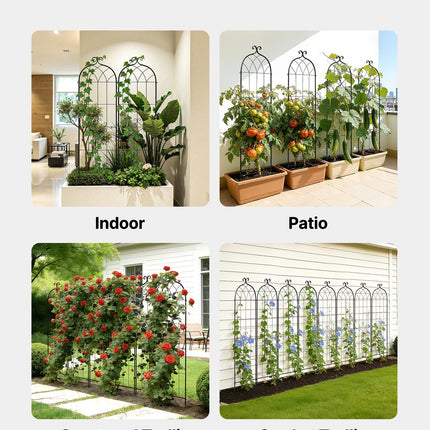 Sodo atrama (grotelės) VEVOR EKHPJ180-8, 180 x 52,5 cm, 8 vnt.