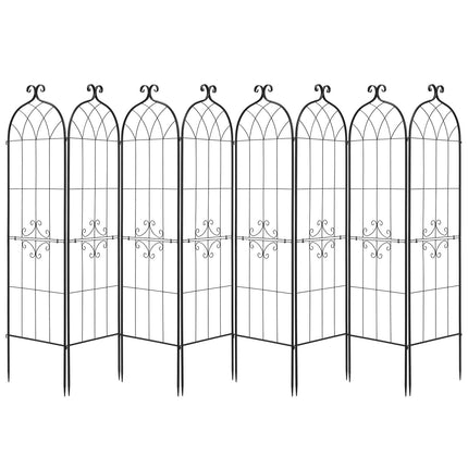 Sodo atrama (grotelės) VEVOR EKHPJ180-8, 180 x 52,5 cm, 8 vnt.