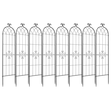Sodo atrama (grotelės) VEVOR EKHPJ180-8, 180 x 52,5 cm, 8 vnt.