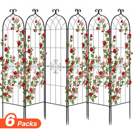 Sodo grotelės augalams VEVOR EKHPJ180-6, 180 x 52,5 cm, 6 vnt.