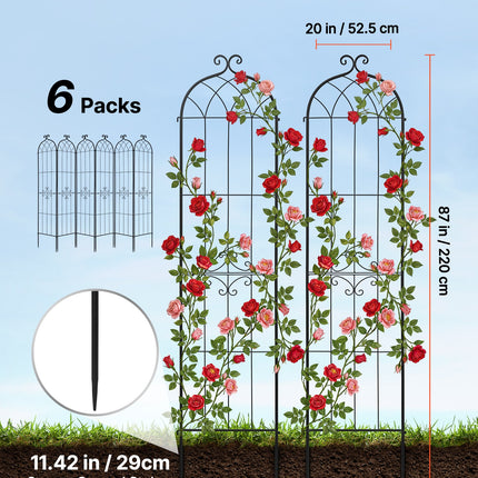 Sodo atrama augalams VEVOR EKHPJ220-6, 220 x 52,5 cm, 6 vnt.