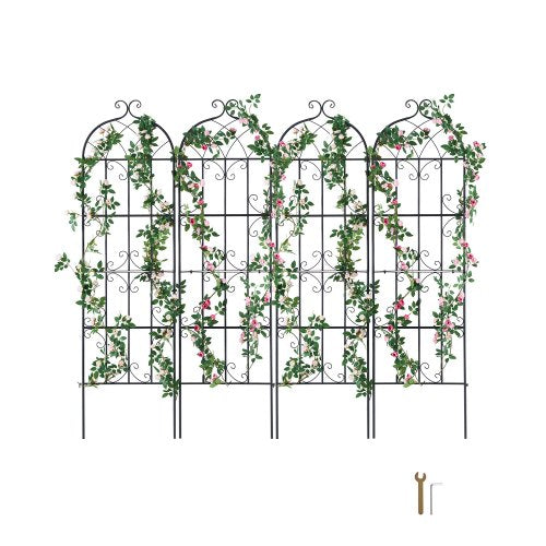 Sodo grotelės vijokliniams augalams VEVOR TFHPJ51180-4, 180 x 51 cm, 4 vnt.