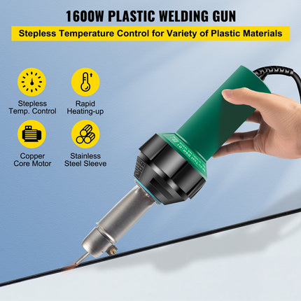 Stogo dangos suvirinimo aparatas VEVOR VV-PWG-A06-02, 1600W